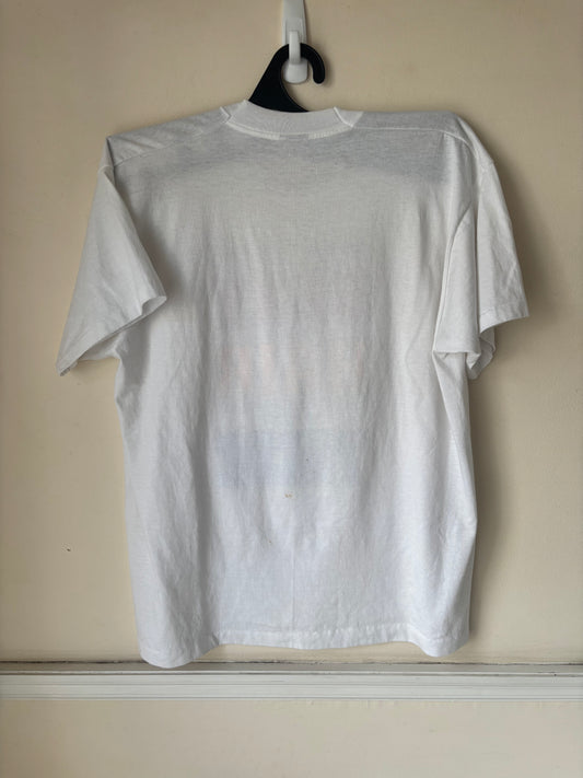 1993 Single Stitch Slogan T-Shirt, Size XL