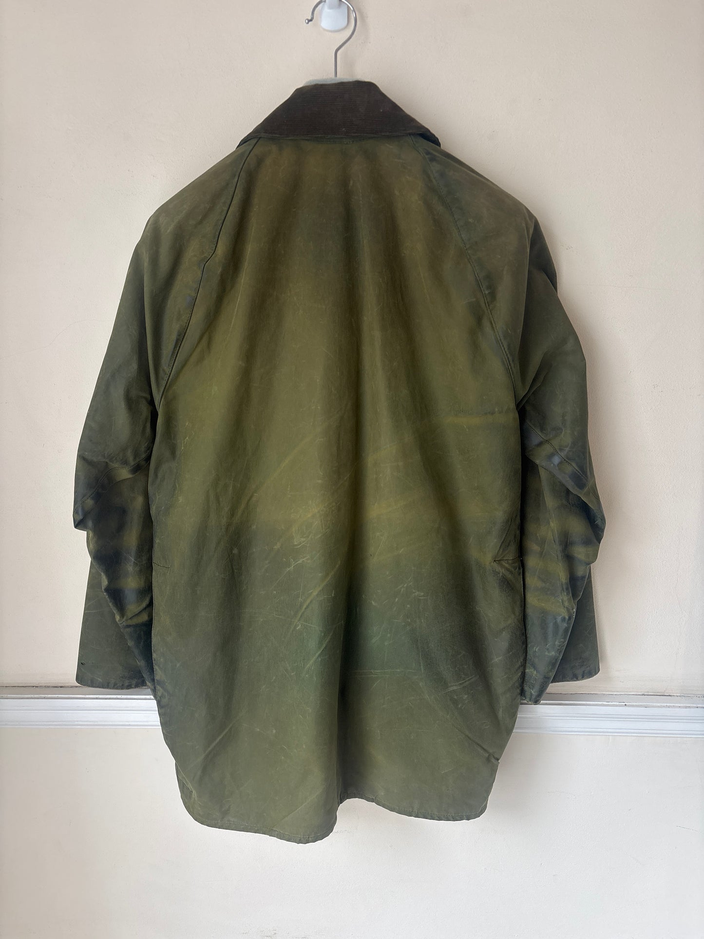 Barbour Vintage South Shields Beaufort Wax Jacket, RARE, Size XL