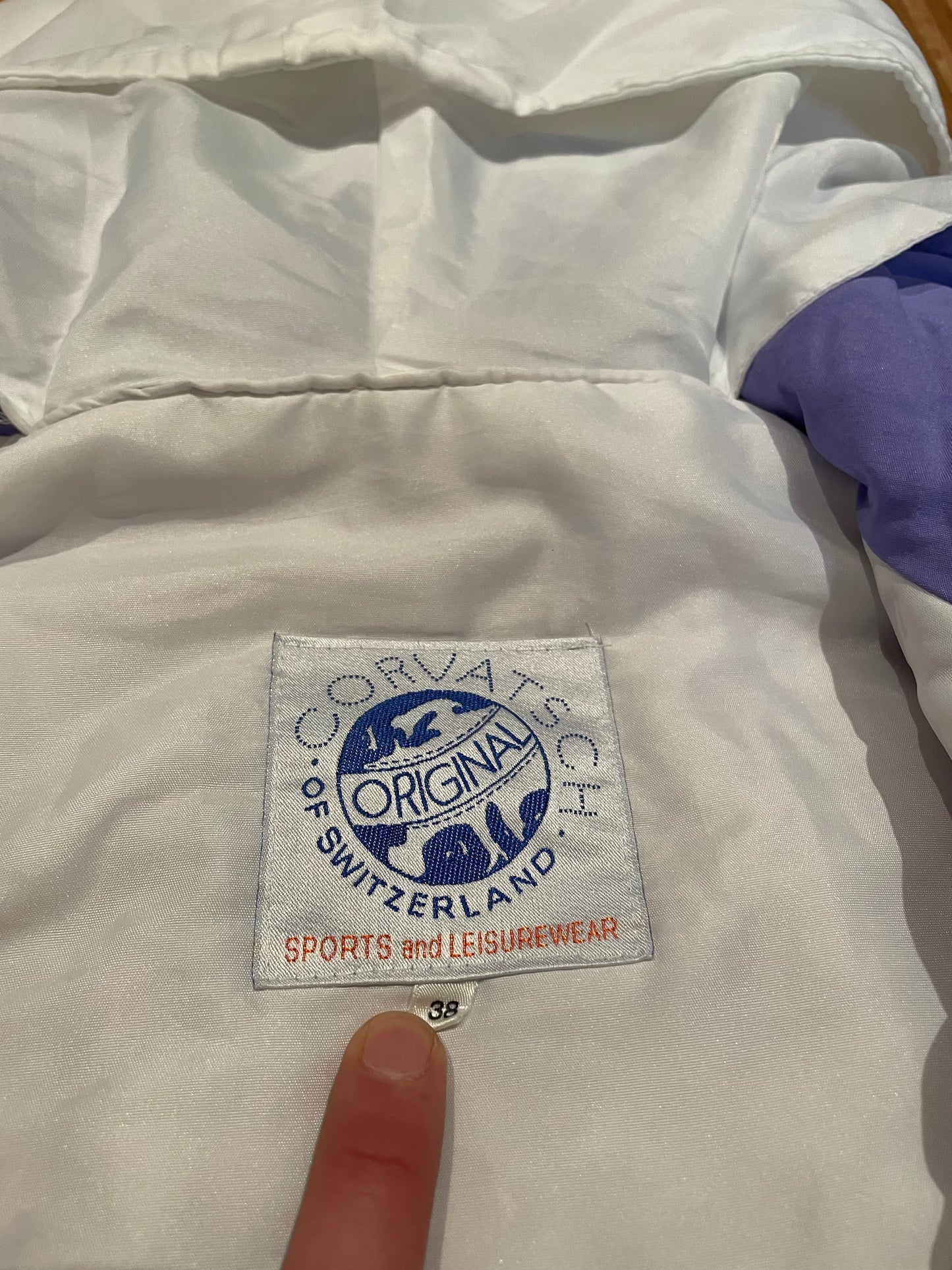 Corvatsch Ski All In One 90s Vintage, Size 38