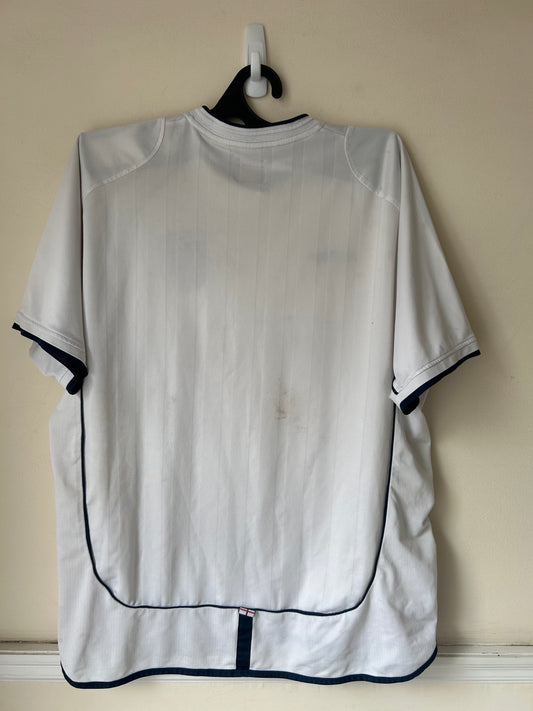 2001-2003 England Home Football Shirt by Umbro, Size XXL