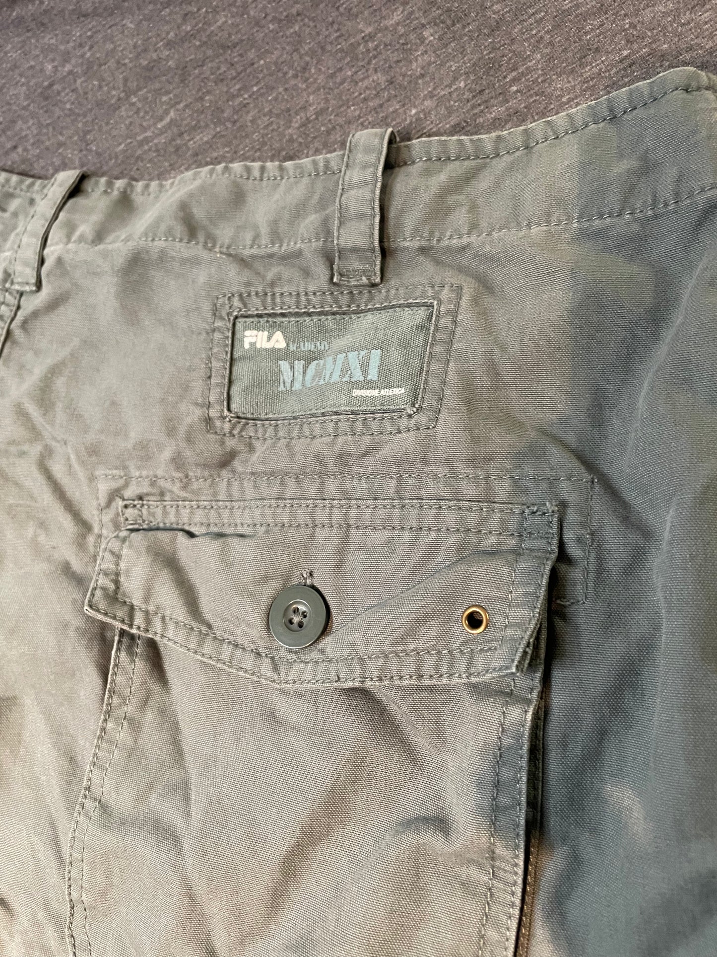 Fila Academy Technical Cargo Plus Sized Trousers, W40 36