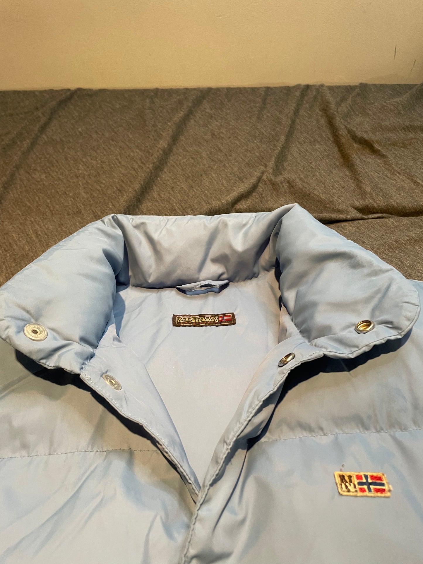 Napapijri Ladies Blue Down Gilet, Size 16