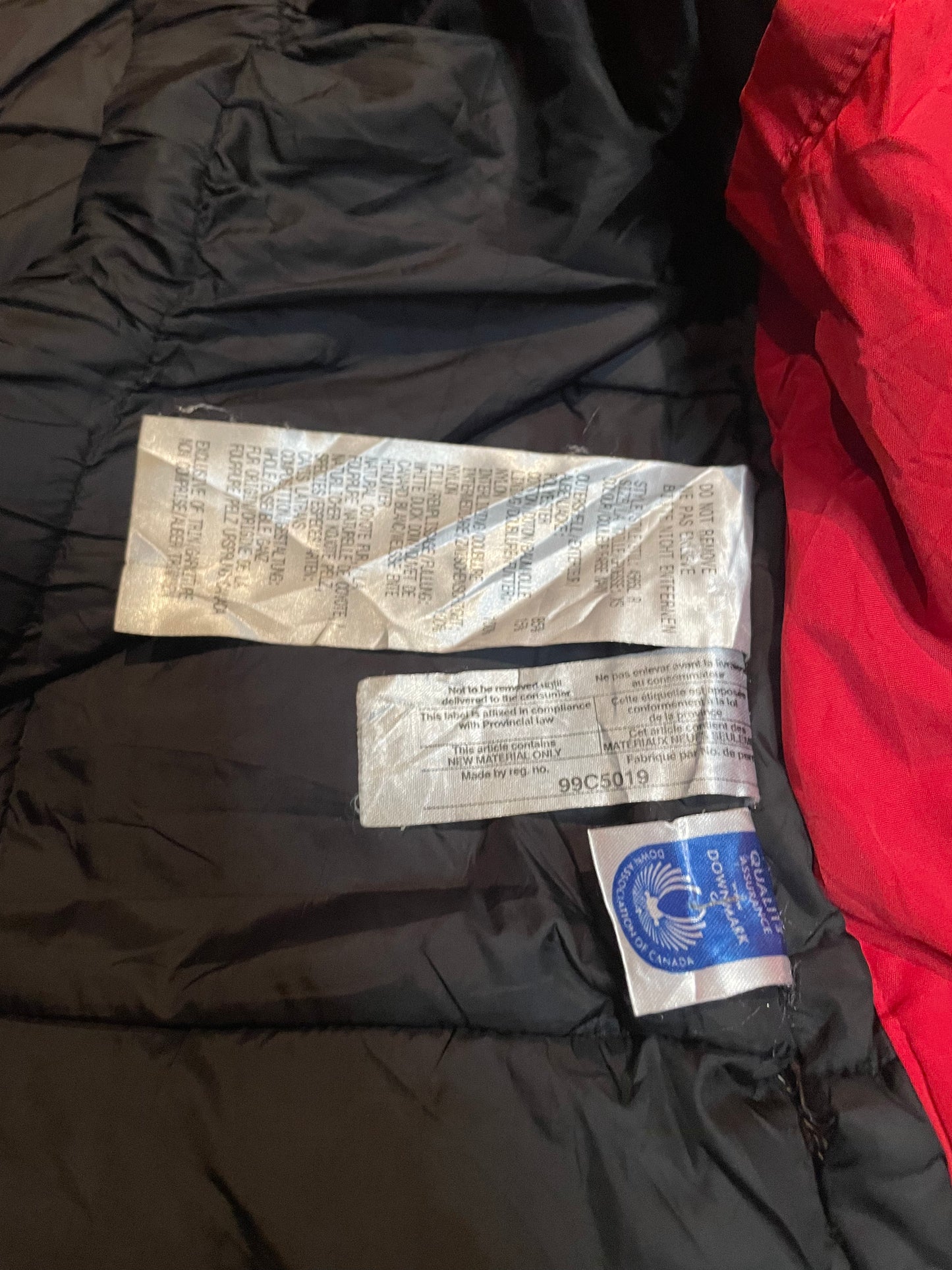 Canada Goose Expedition Parka, Coyote Trim, Red, Size XXL