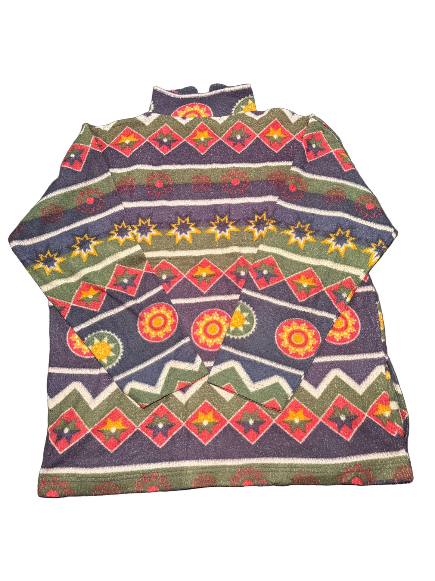 Aztec Funky Fleece, Vibrant, XL