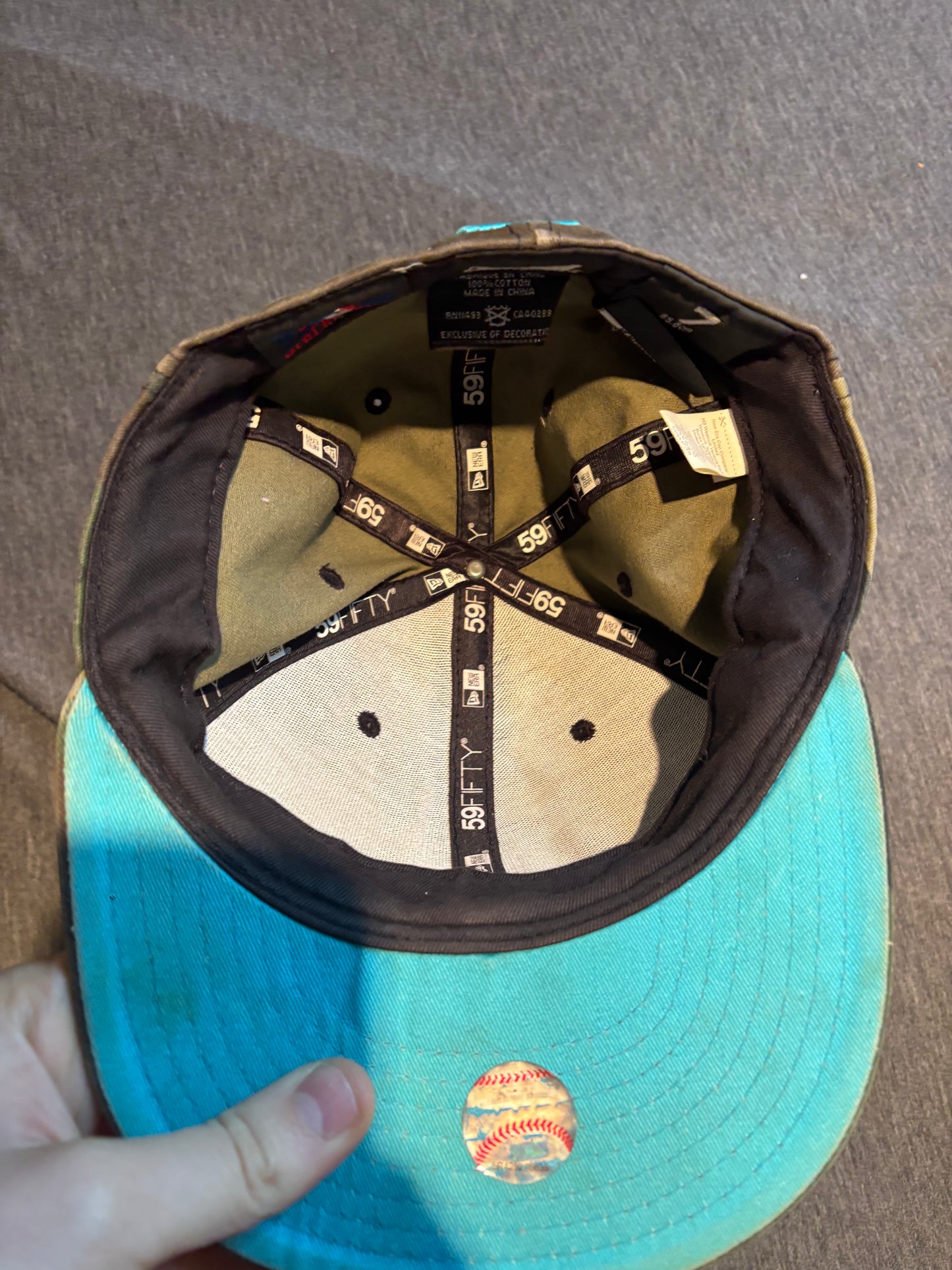 New Era LA Dodgers, Fitted Cap, Size 7