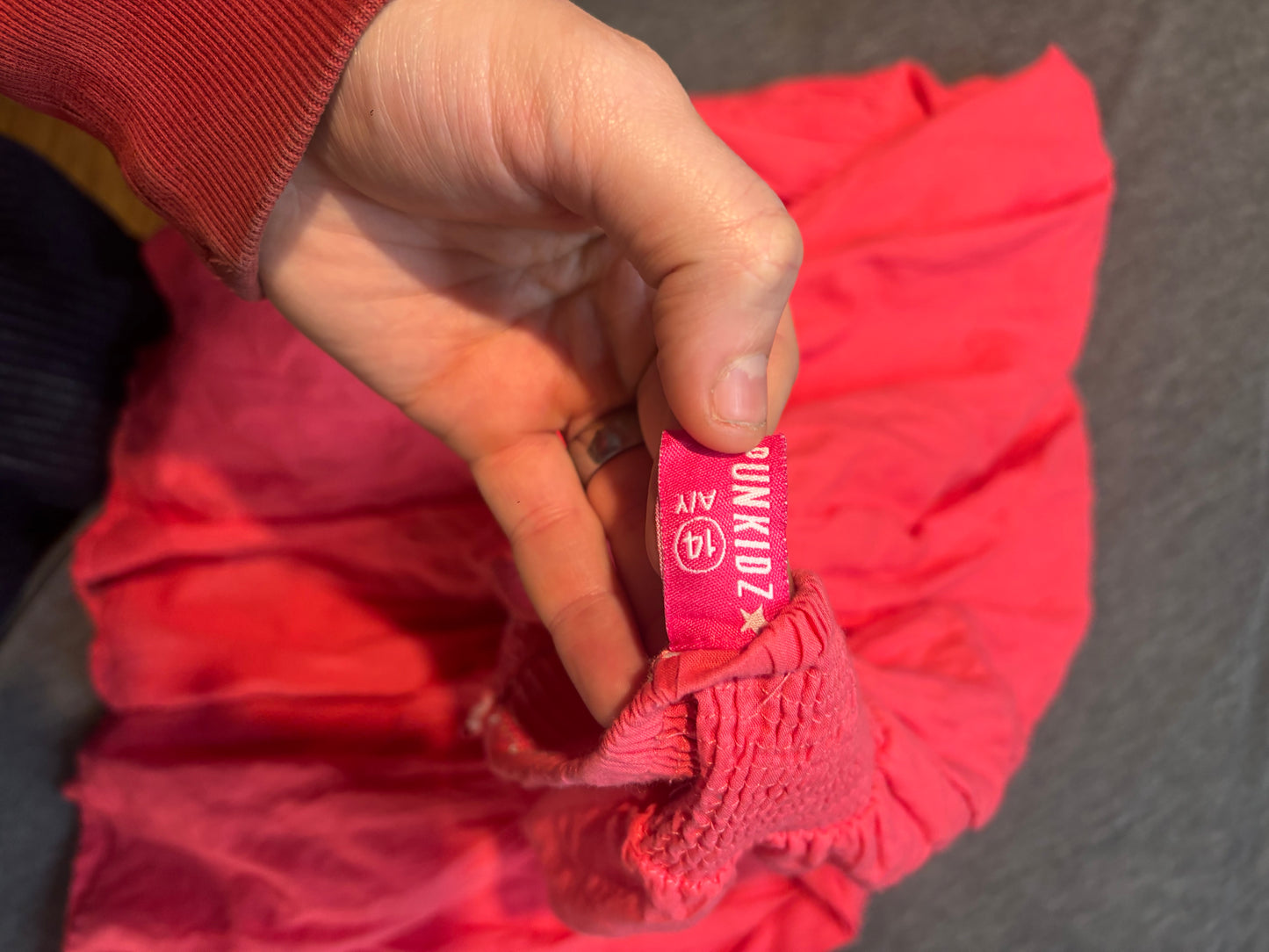 Ladies Y2K Pink MIDI Skirt, 14