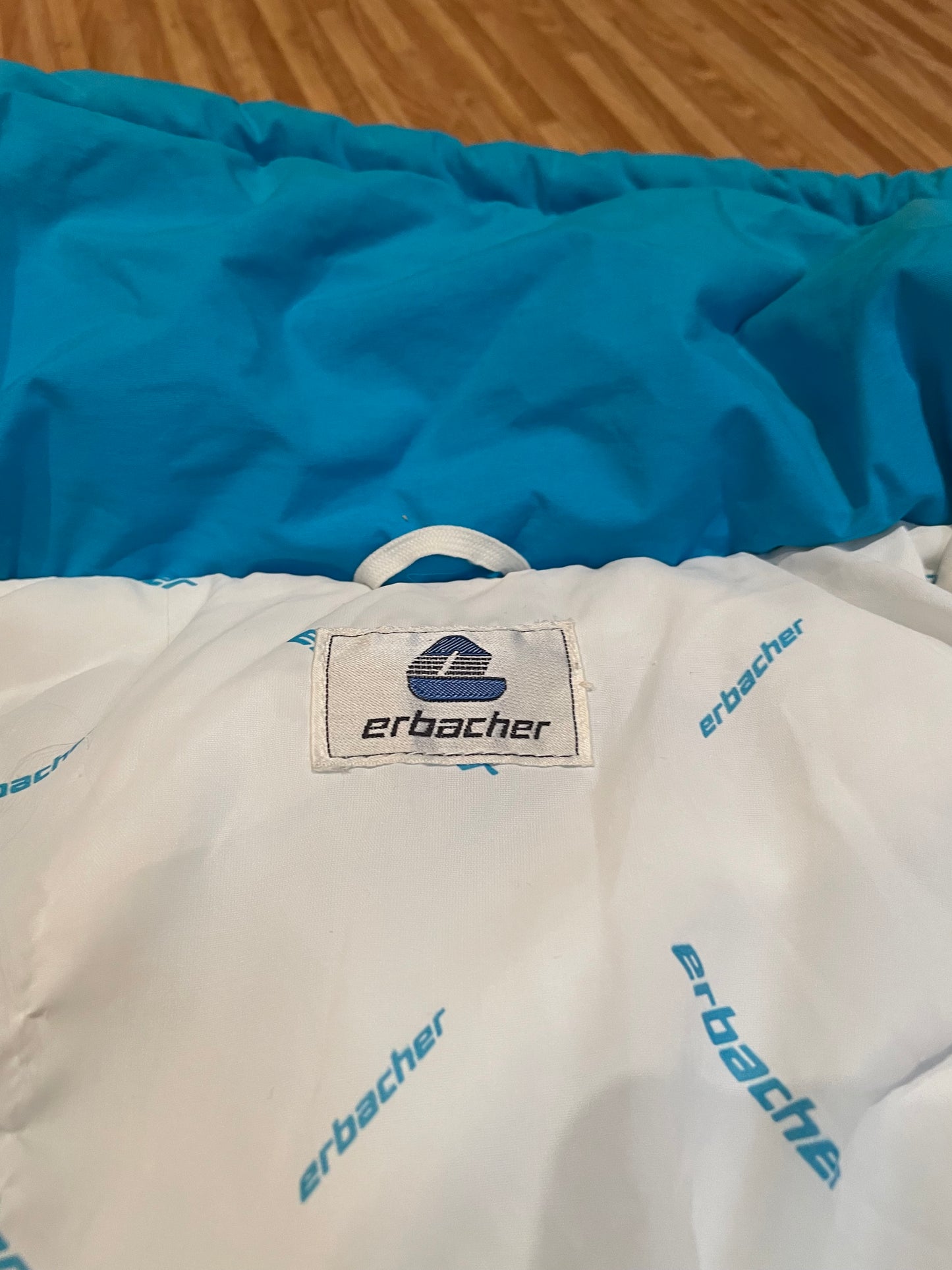 Erbacher Ski All In One, 90s Vintage Blue, Size 42