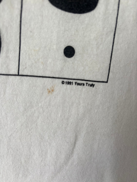 1991 Single Stitch ‘Evolution of Authority’ Graphic T-Shirt, Size XL