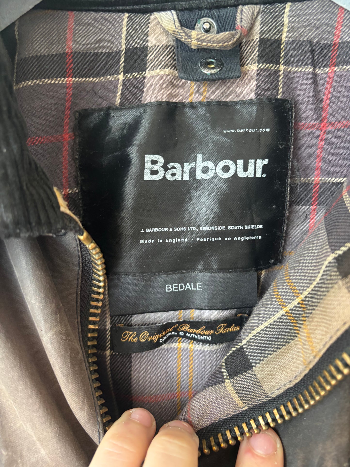 Barbour Bedale Wax Jacket, Size 42 / L