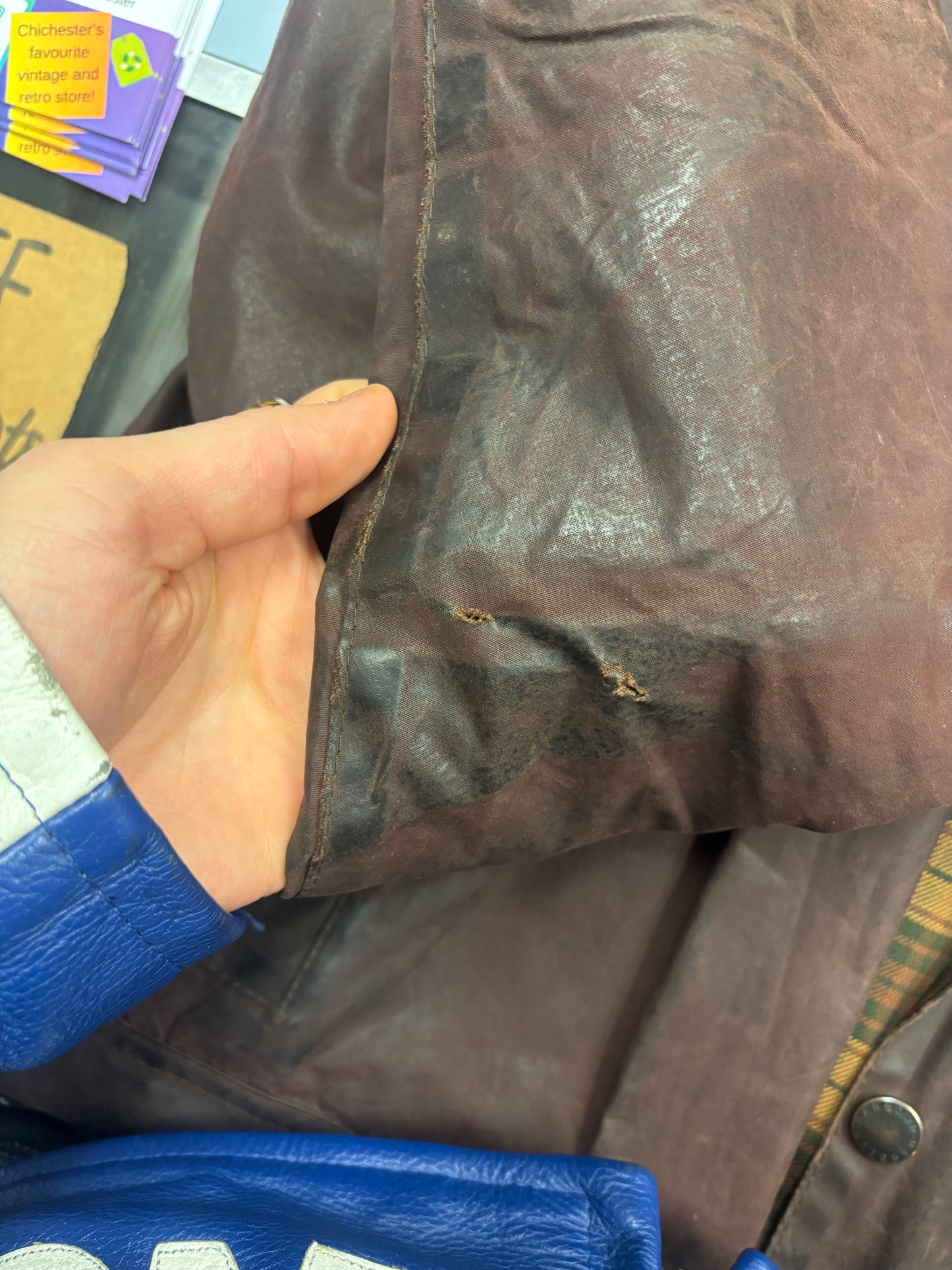 Barbour Beaufort Wax Jacket, Size 40 / M