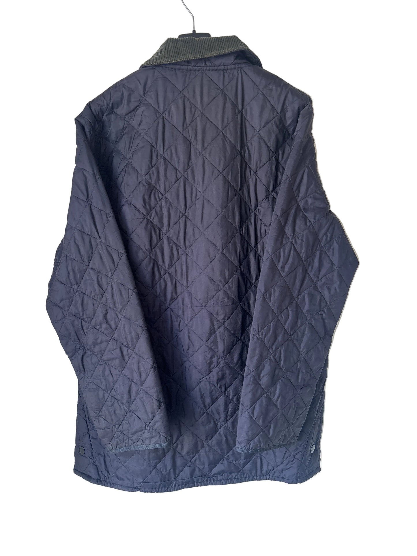 Barbour Blue Quilted Mens Jacket, Size L