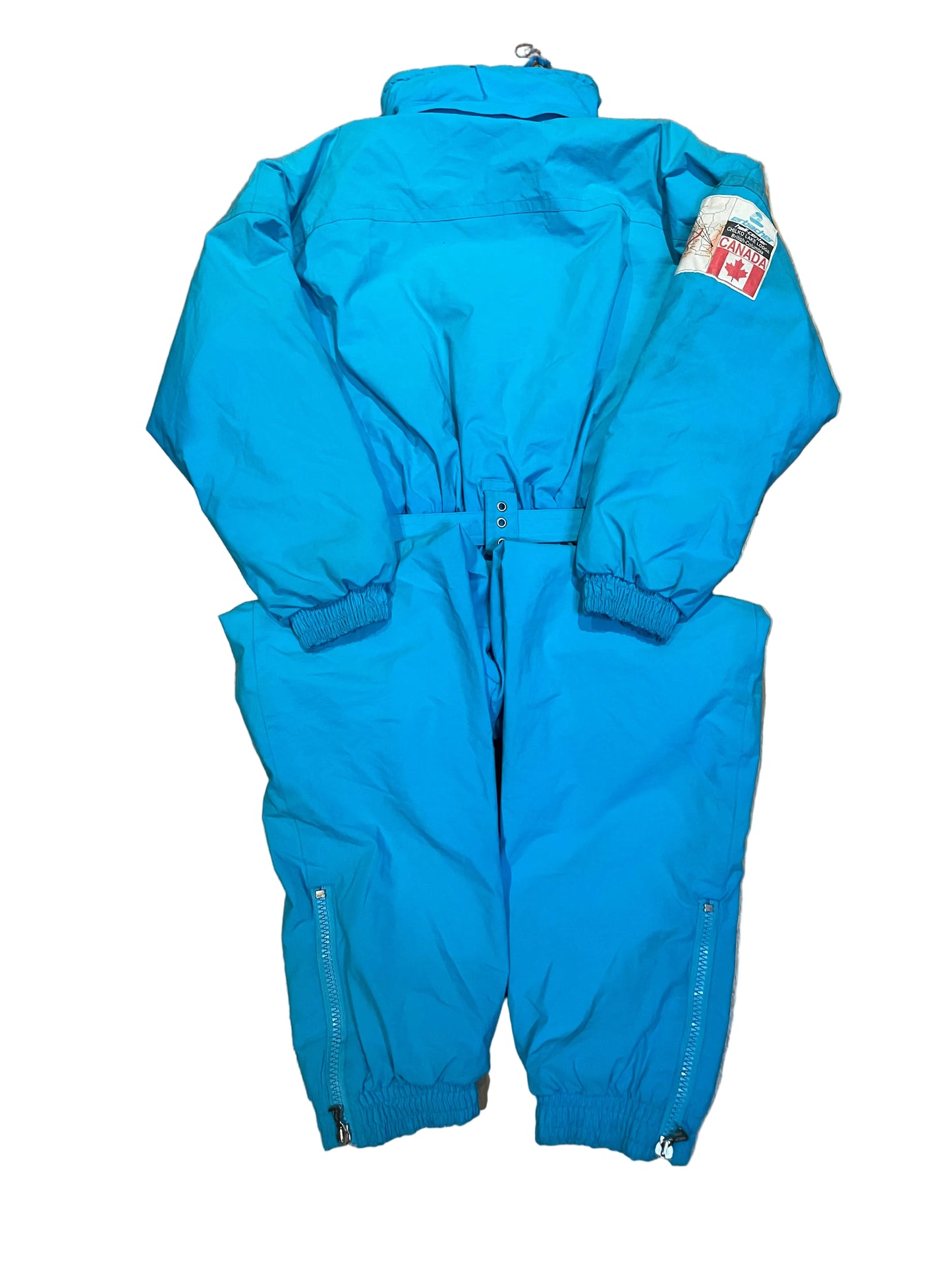 Erbacher Ski All In One, 90s Vintage Blue, Size 42