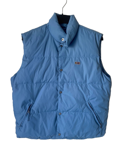 Napapijri Ladies Blue Down Gilet, Size 16
