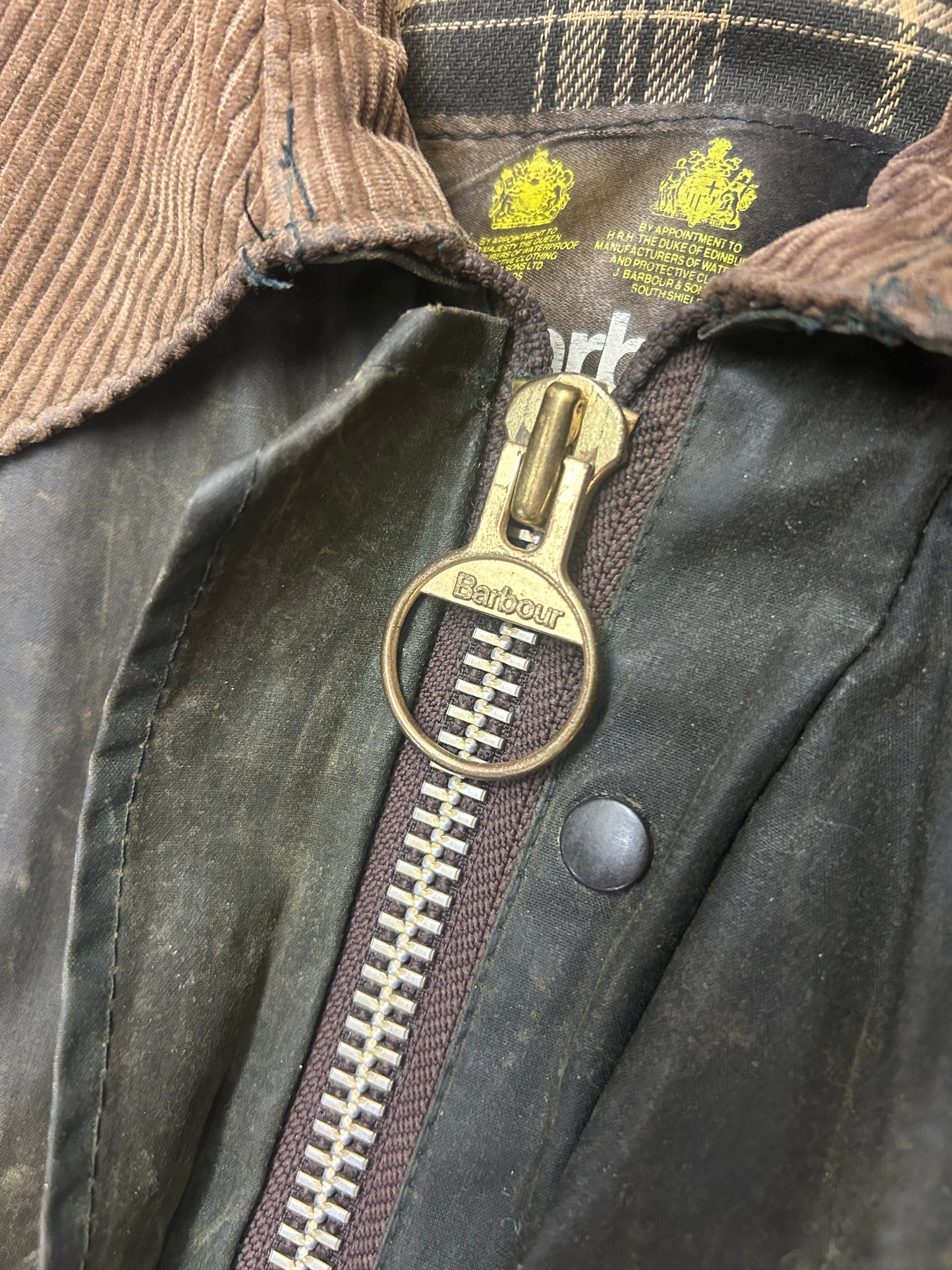 Barbour Gamefair Wax Jacket, Size 40” M