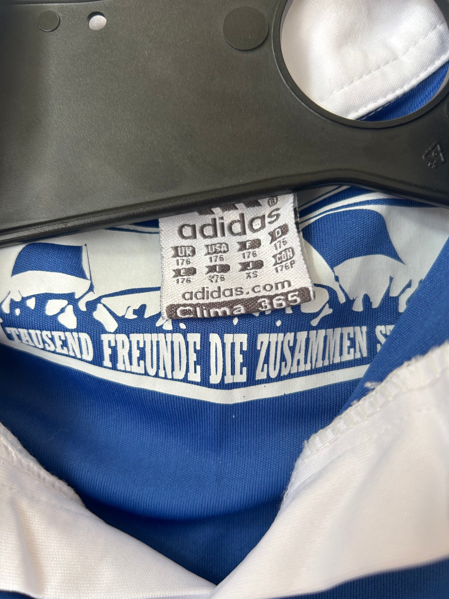 2010/11 Schalke 04 Football Shirt by Adidas, #7 Raul, Kids Size 176