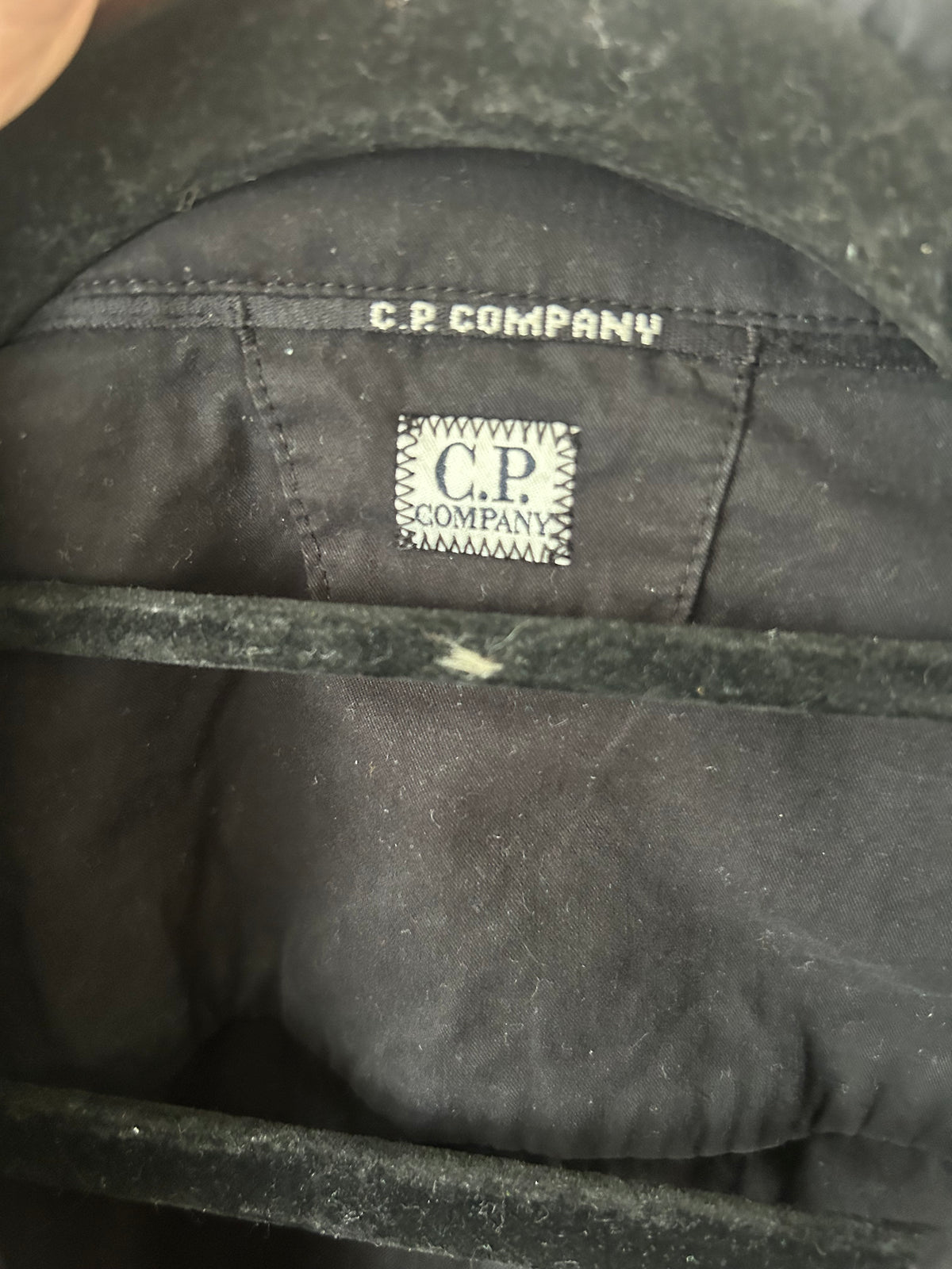 C.P. Company Long-sleeve Gabardine Zipped Lens Shirt Size S