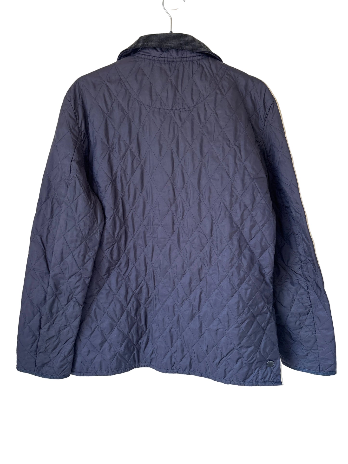 Barbour Navy Quilted Jacket, Size L