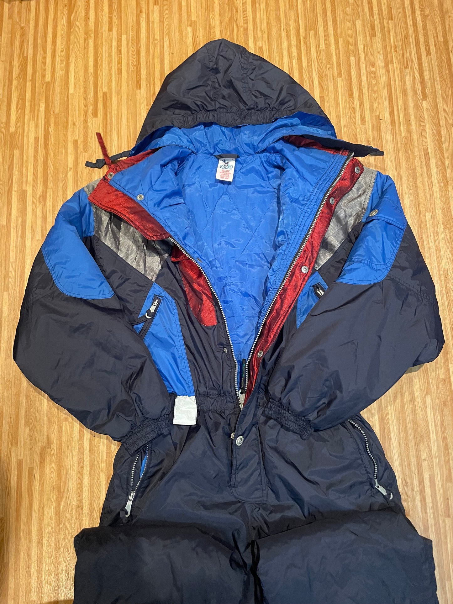 Rodeo Ski All In One 90s Vintage, Size 176