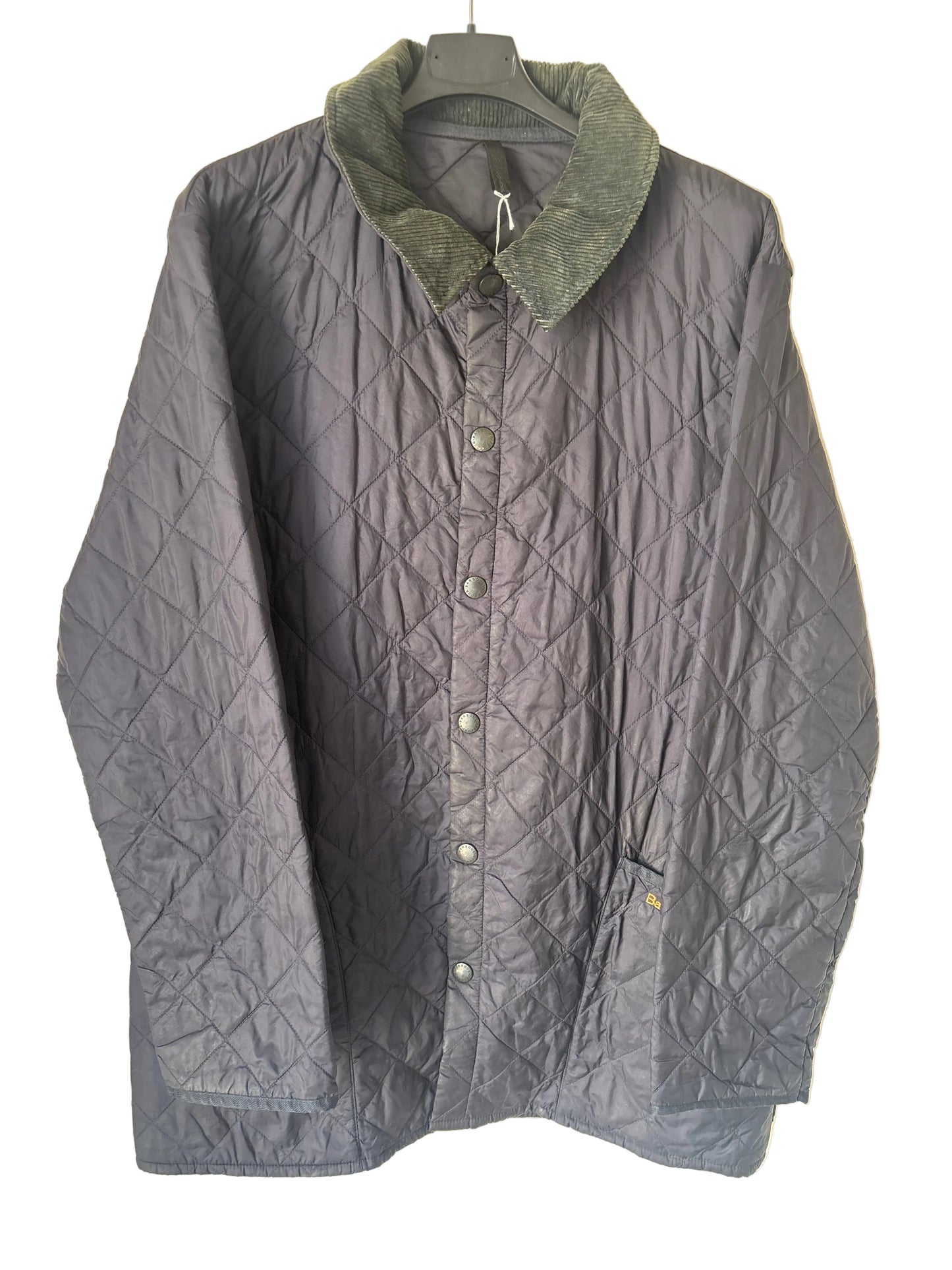 Barbour Blue Quilted Mens Jacket, Size L