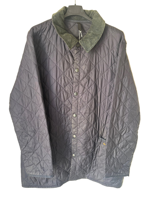 Barbour Blue Quilted Mens Jacket, Size L
