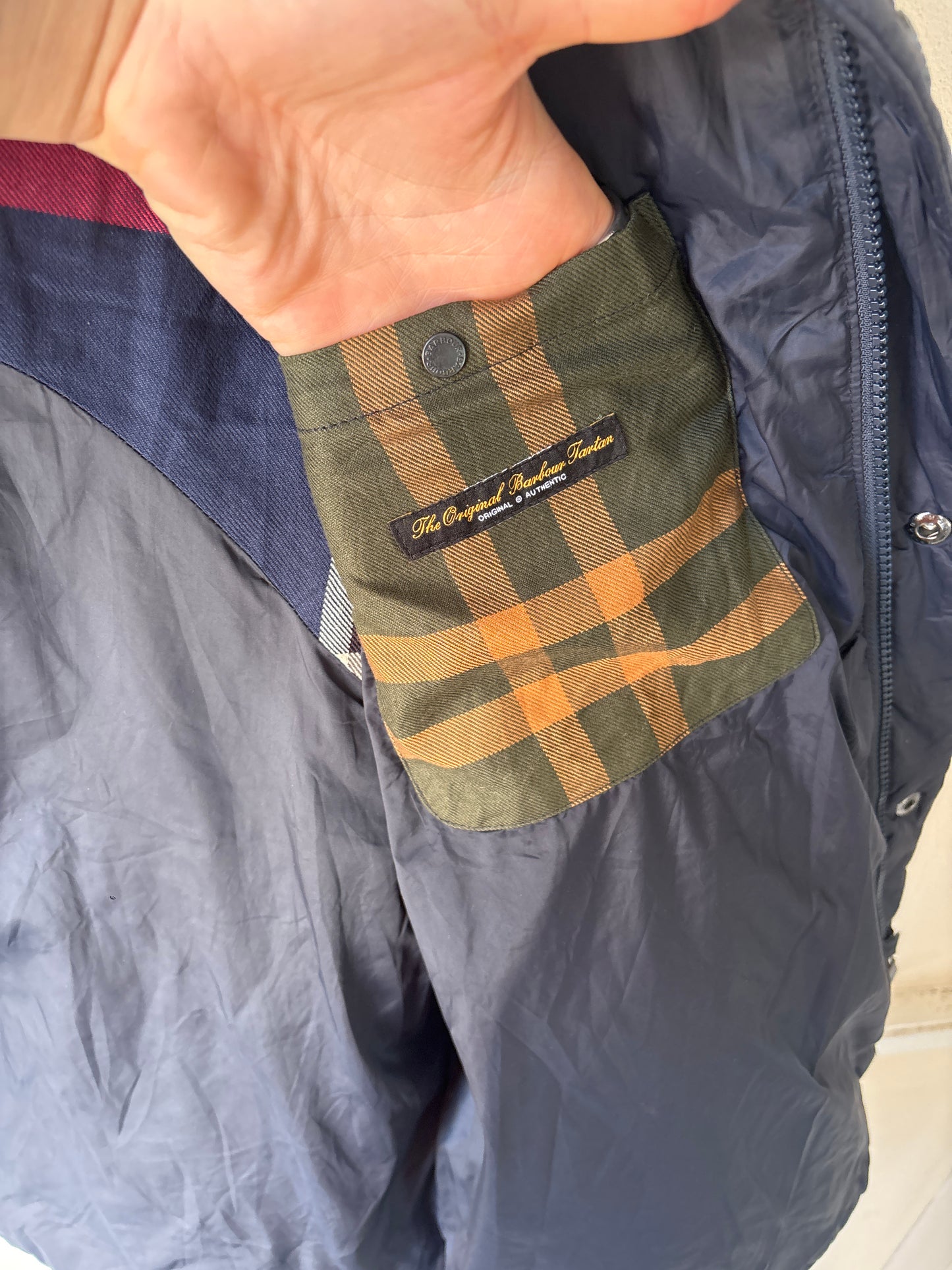 Barbour Mens Black Quilted Jacket, Size L