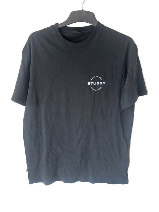 Stussy T Shirt, Location Logo, Brand New Deadstock, Size S