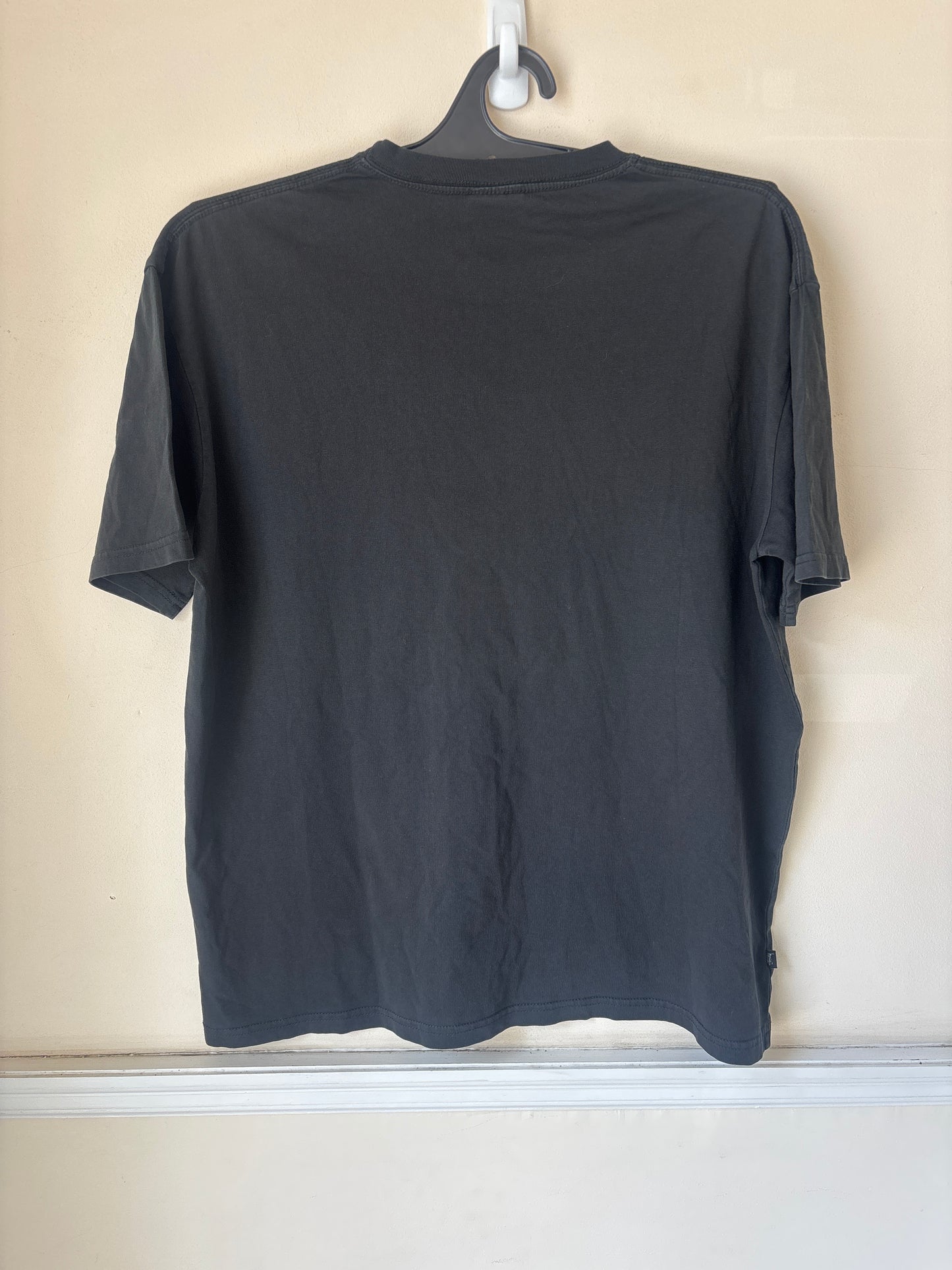 Stussy Sunflower Logo T shirt, Black, Brand New Deadstock, Size XL
