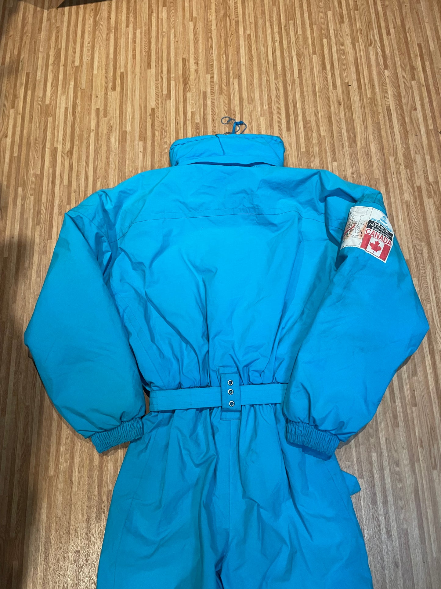 Erbacher Ski All In One, 90s Vintage Blue, Size 42