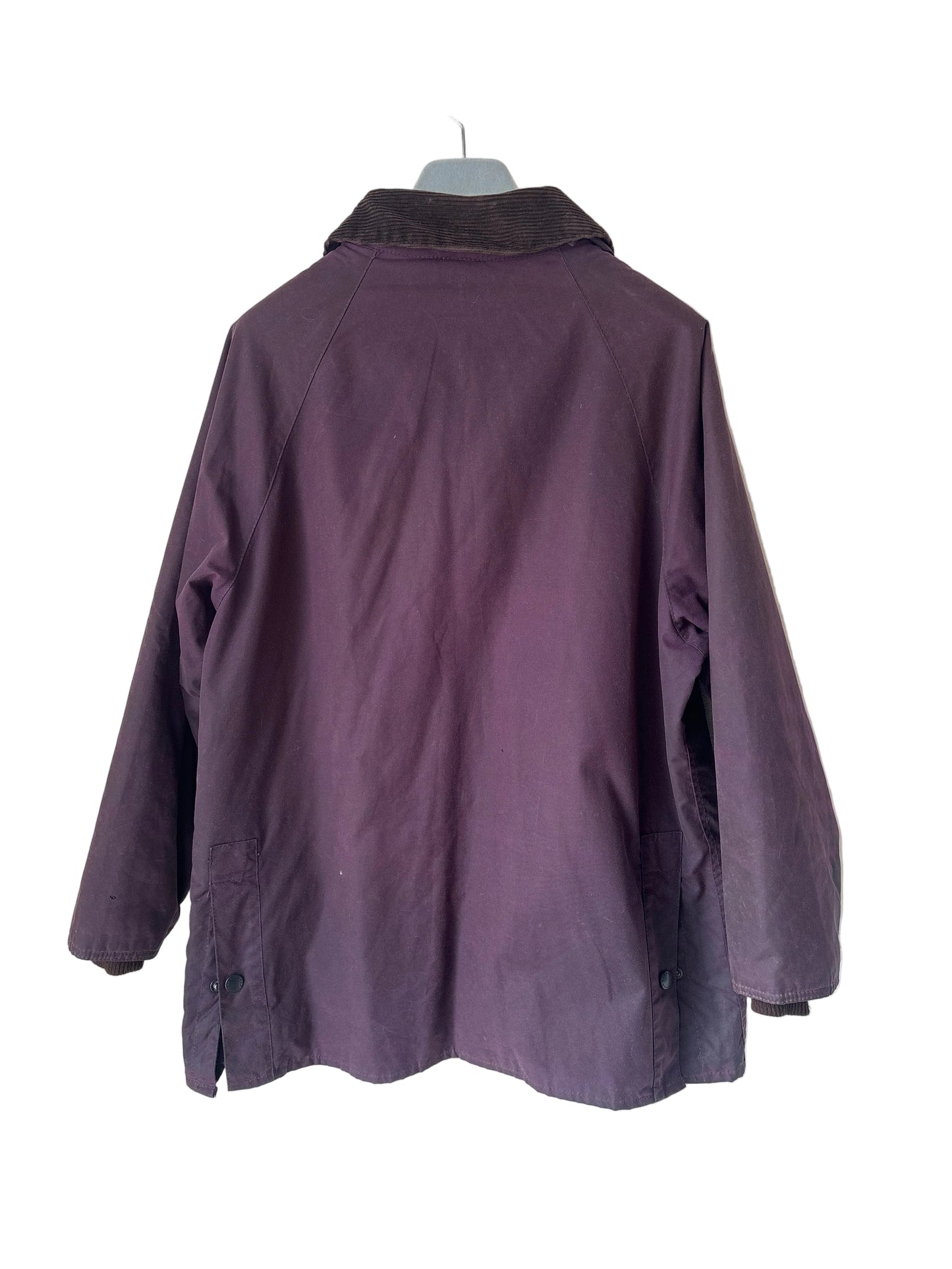 Barbour Ltd Purple Edition Bedale Cotton Wax Jacket, Ladies Size 16 / XL