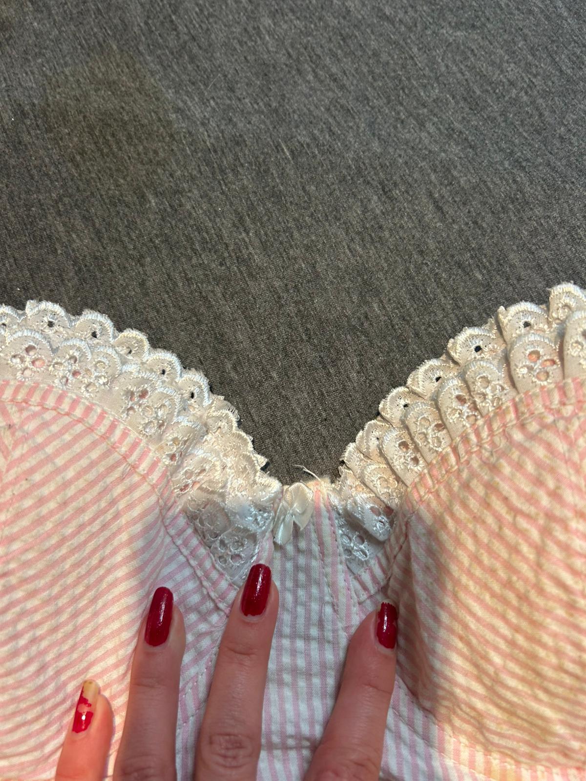 Ladies Y2K Corset Top, Size 12