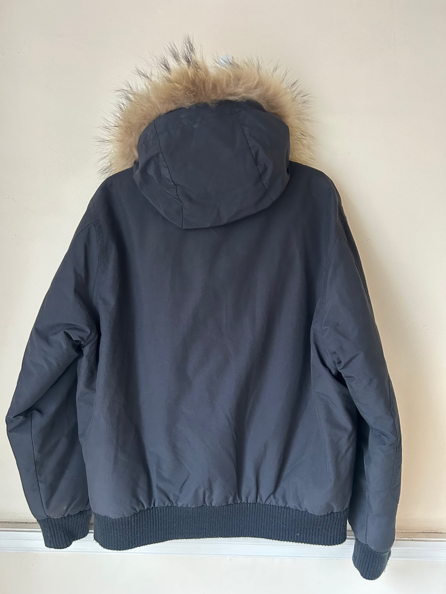 Woolrich Vintage Arctic Bomber Style Down Parka Men’s Size M