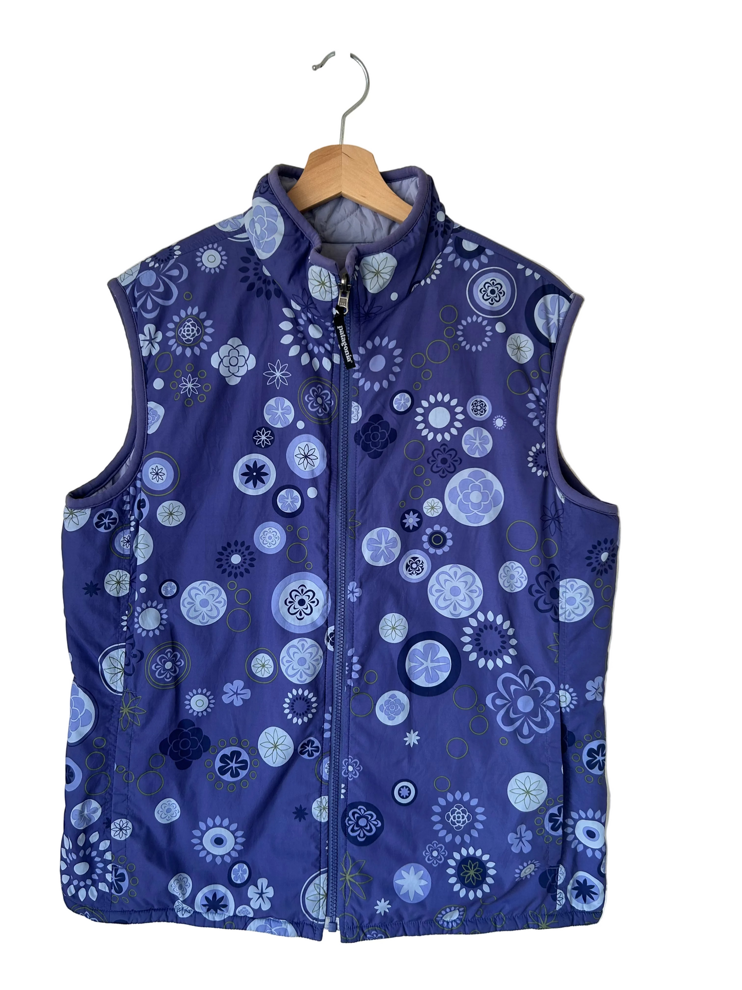 Patagonia Funky Reversible Quilted Gilet, Ladies Size XL