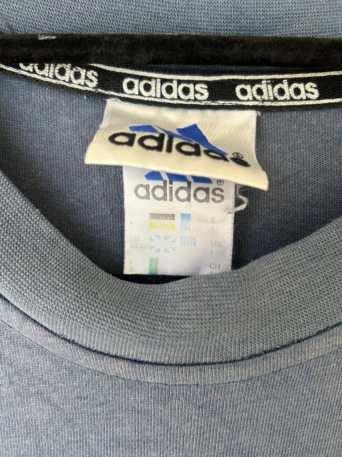 1995-97 Newcastle Utd Vintage Training Sweatshirt, by Adidas, Size 44/46 XL