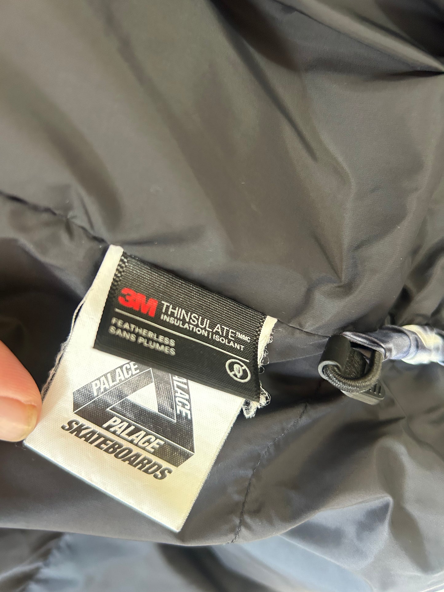 Palace 3000 Puffer Jacket 2019, Size S