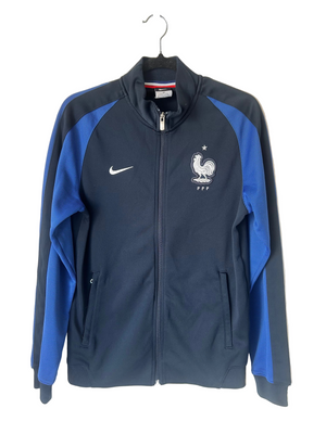 2016/17 France Euro 26 Football Zip-Up Training Track Top, by Nike, Size S