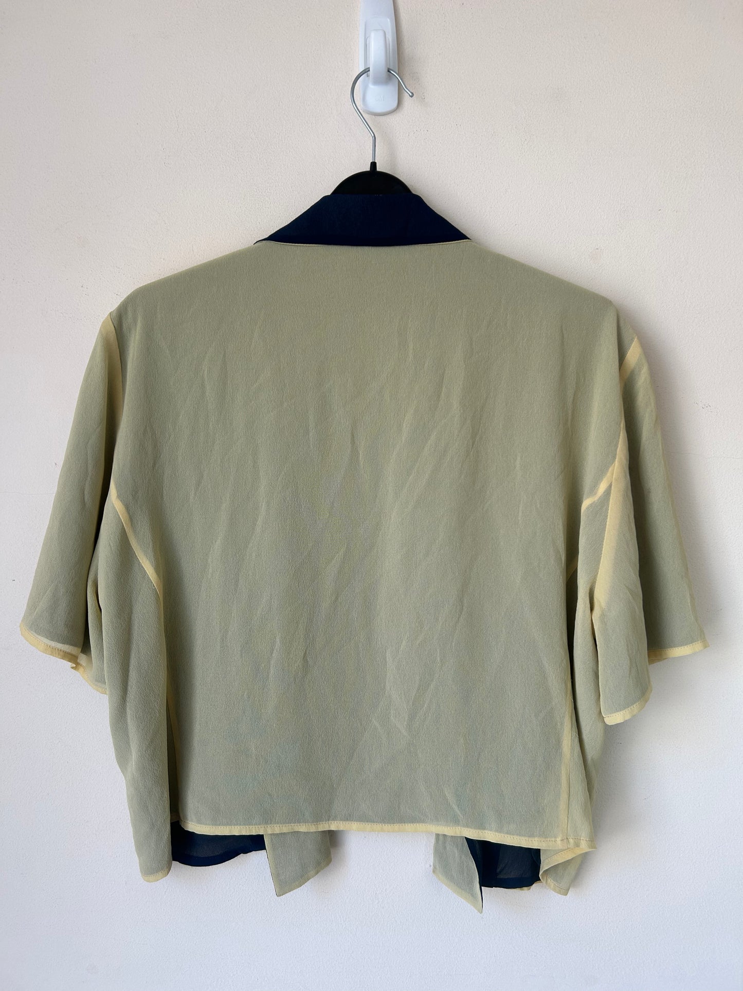 Pierre Cardin Paris Vintage Acetate/Silk Ladies Over-shirt, Size M