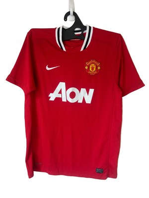 2011-12 Man Utd Home Football Shirt, by Nike, Size L