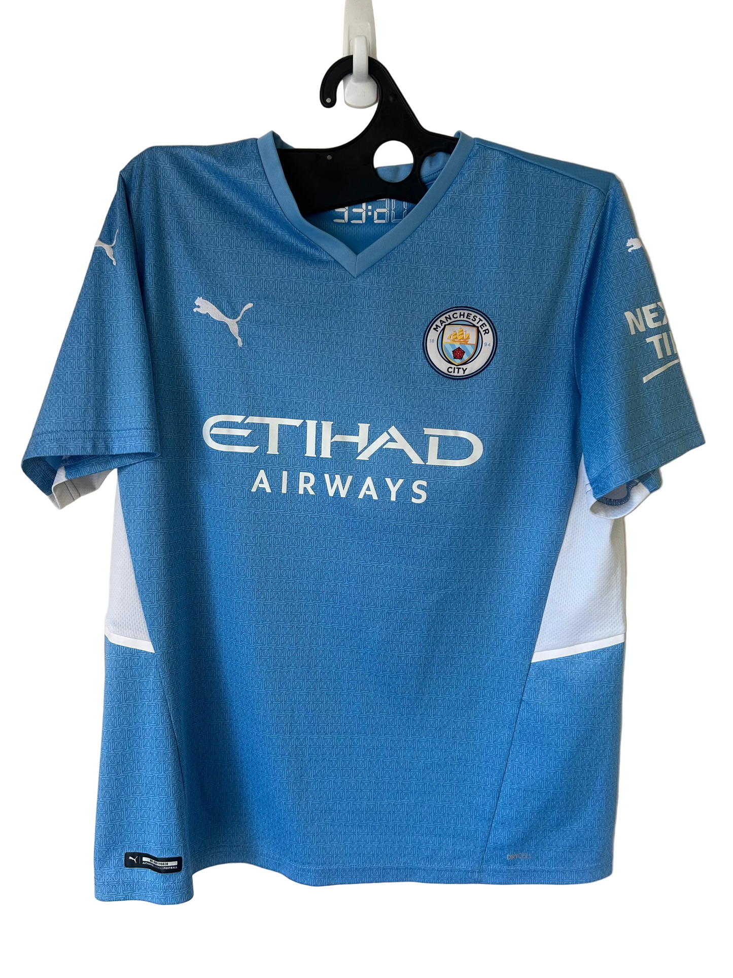 2021-22 Man City Home Football Shirt by Puma, Size XL