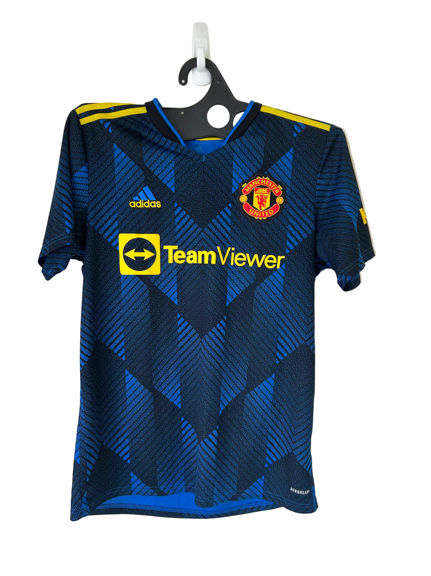 2021-22 Man Utd Away Football Shirt, by Adidas, Size M