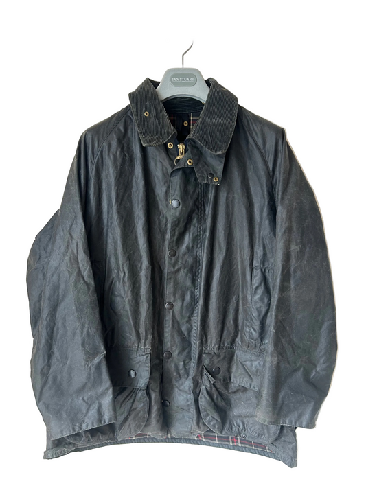 Barbour Beaufort Wax Jacket, Grey, Size 44” XL