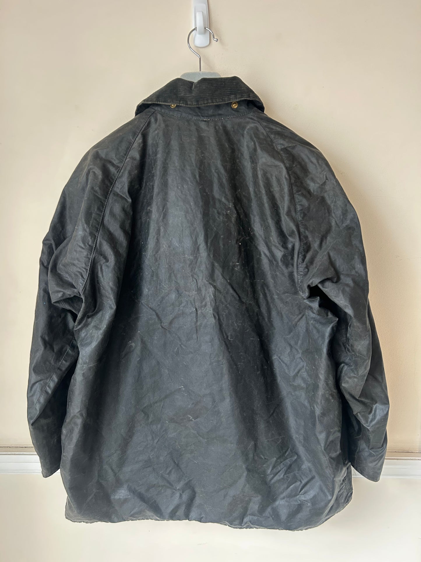 Barbour Beaufort Wax Jacket, Grey, Size 44” XL