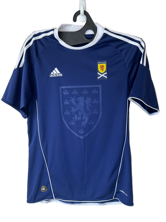 2010/11 Scotland Home Football Shirt by Adidas, Size M