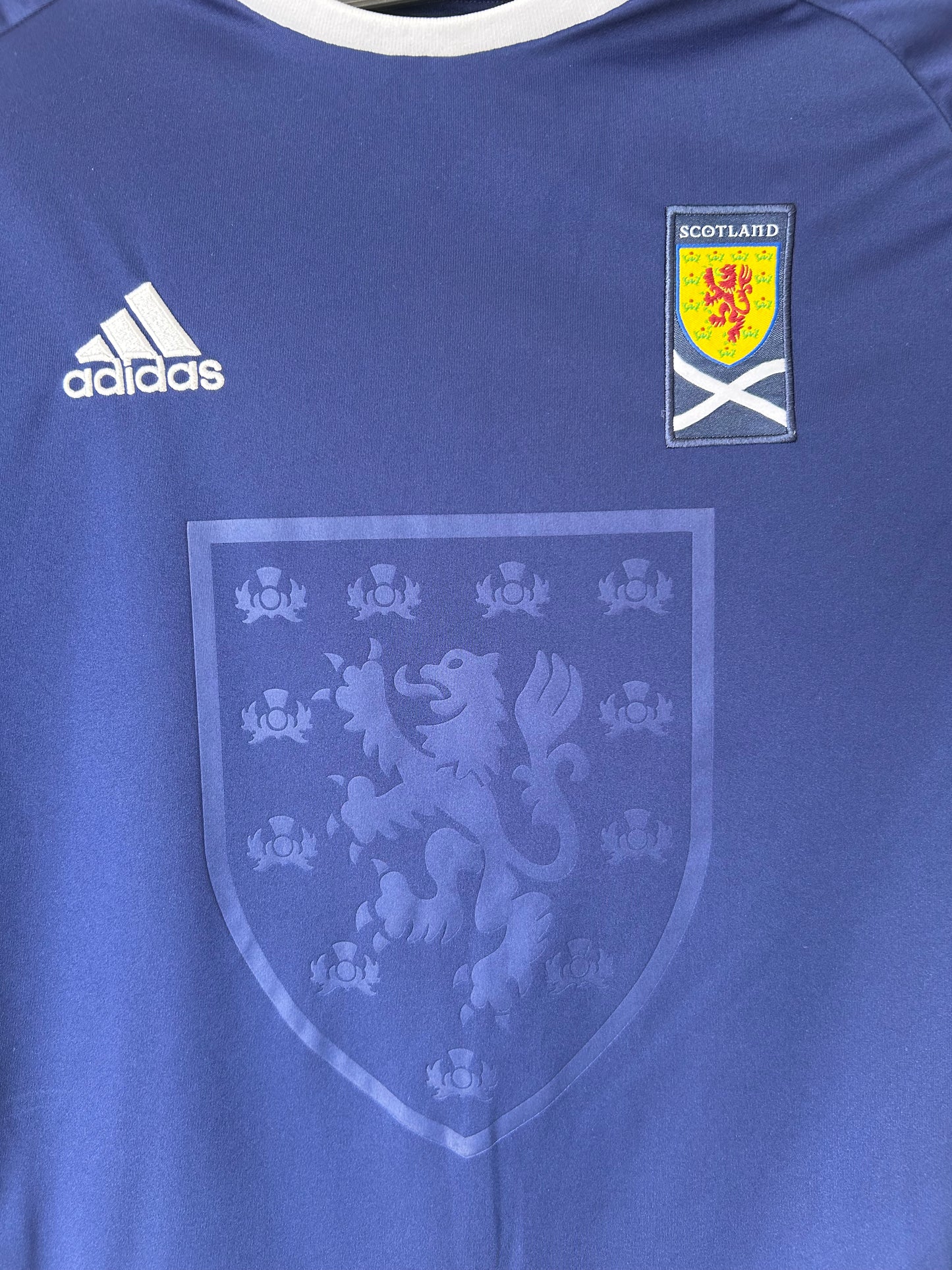 2010/11 Scotland Home Football Shirt by Adidas, Size M