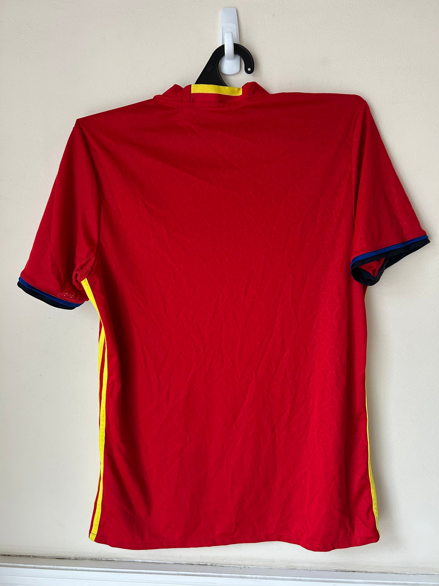 2016/17 Spain Home Football Shirt by Adidas, Size M