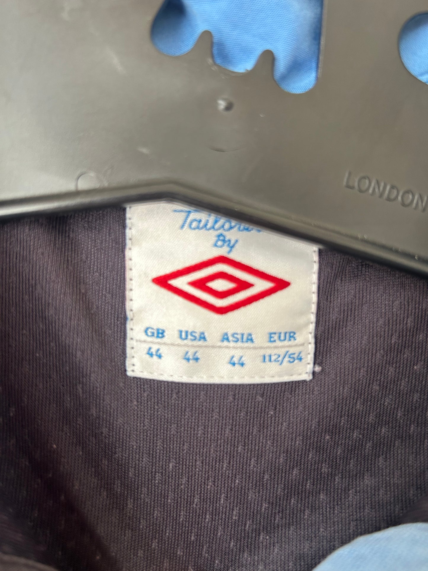 2012 England Away Football Shirt by Umbro, Size 44 XL