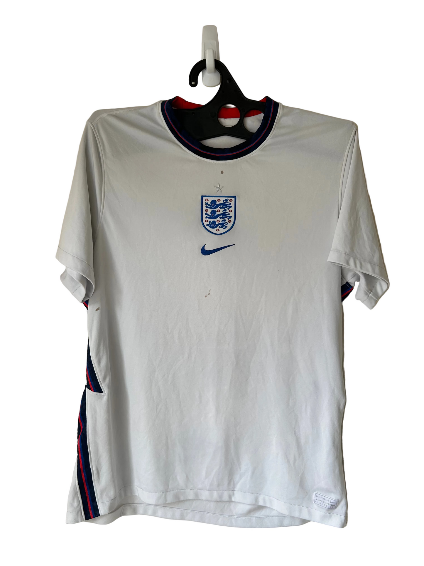 2020-2022 England Home Football Shirt by Nike, Size XL