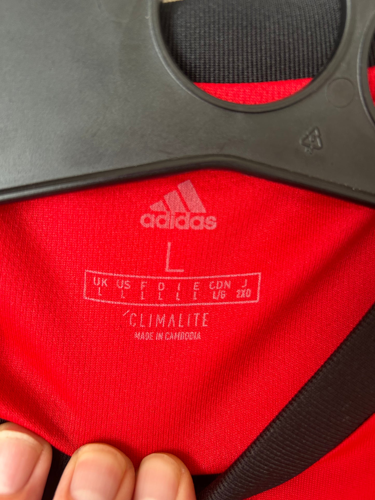 2018-2019 Egypt Home Football Shirt by Adidas, Size L
