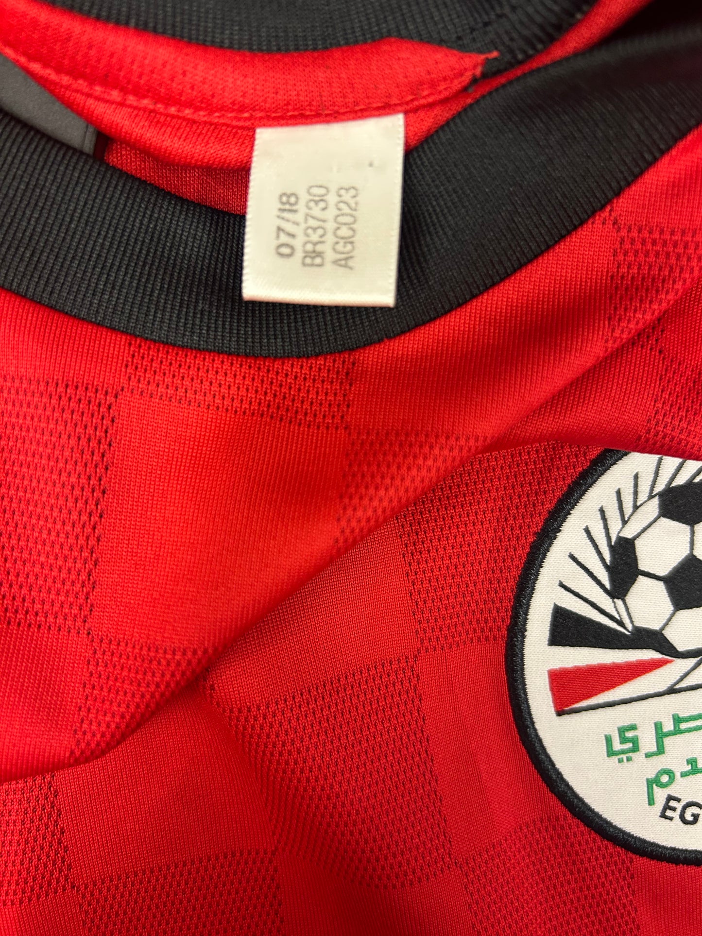 2018-2019 Egypt Home Football Shirt by Adidas, Size L