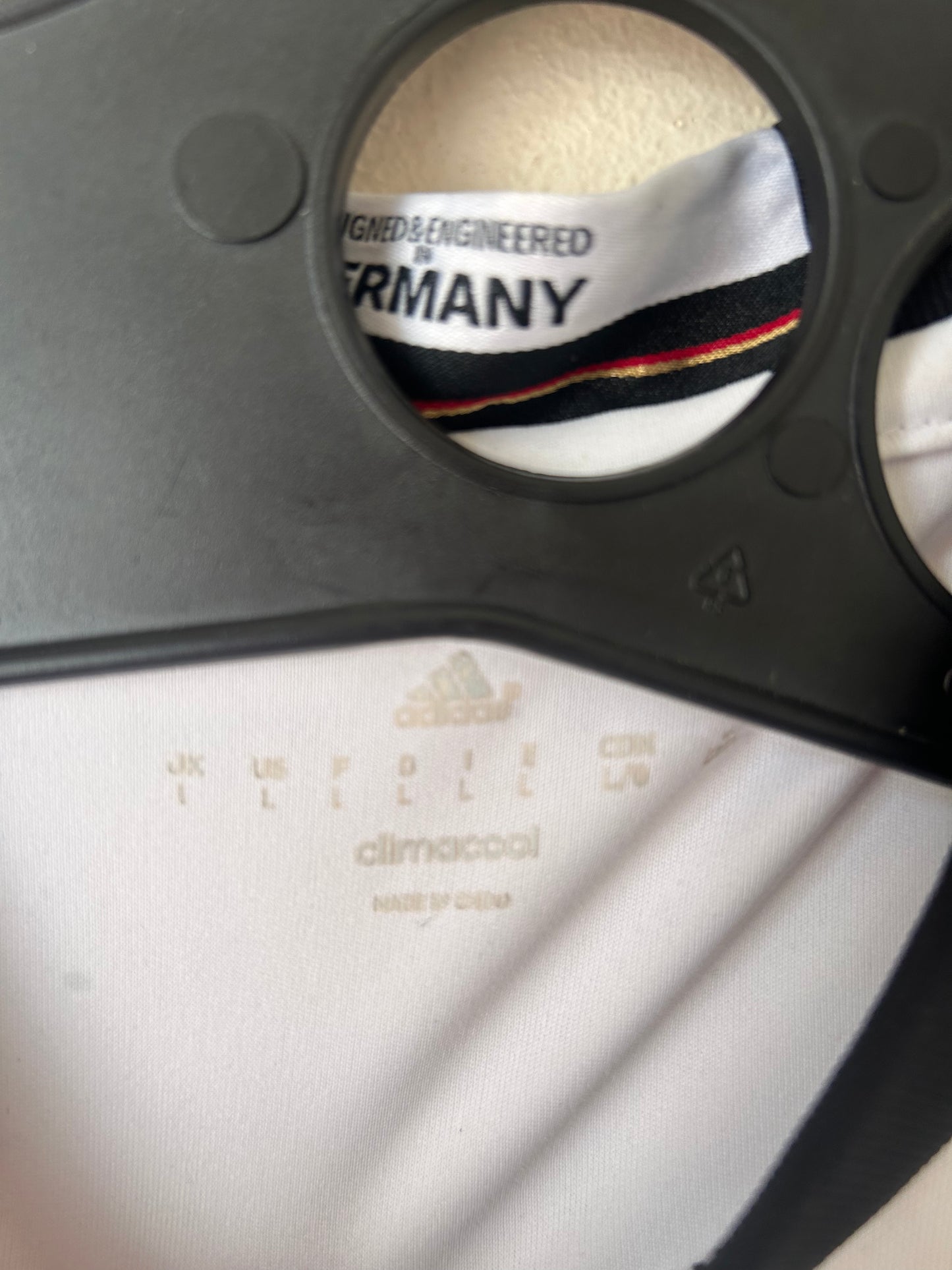 2015-2016 Germany Home Football Shirt by Adidas, #3, Size L
