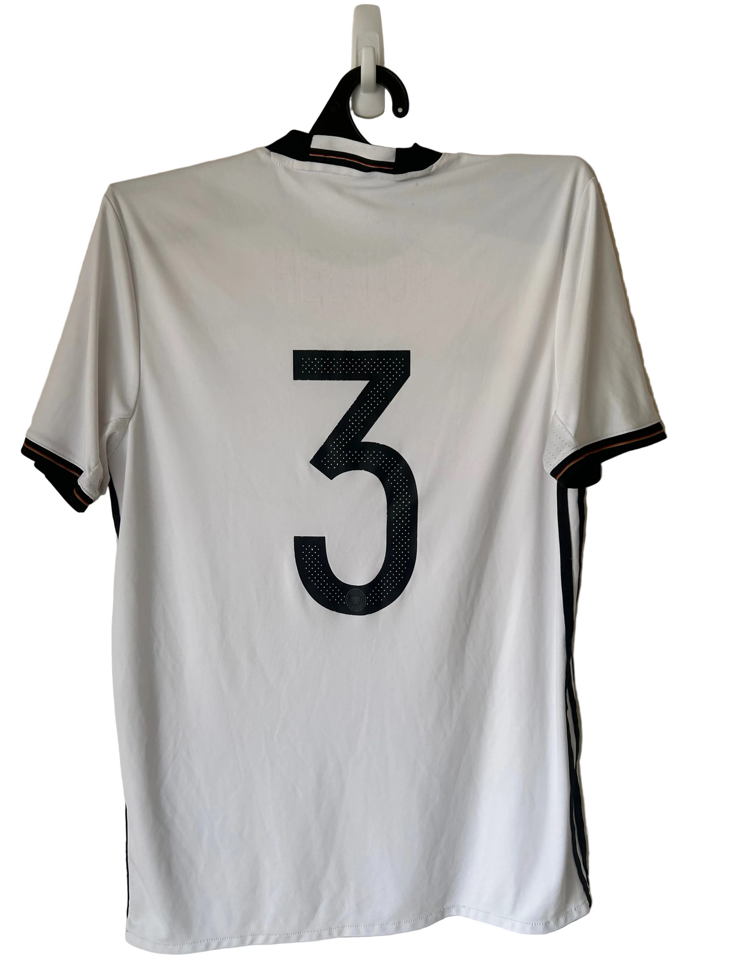 2015-2016 Germany Home Football Shirt by Adidas, #3, Size L